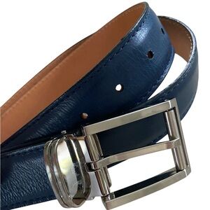 Studio Z leather belt, genuine leather, handcrafted!, see pictures , New 45 long Studio_DArtisan_B81_NAT0455.  main image 4